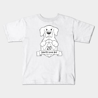 Smaller Print - Chaotic Good Boy Kids T-Shirt